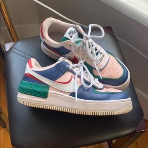 Nike Color Block Air Forces